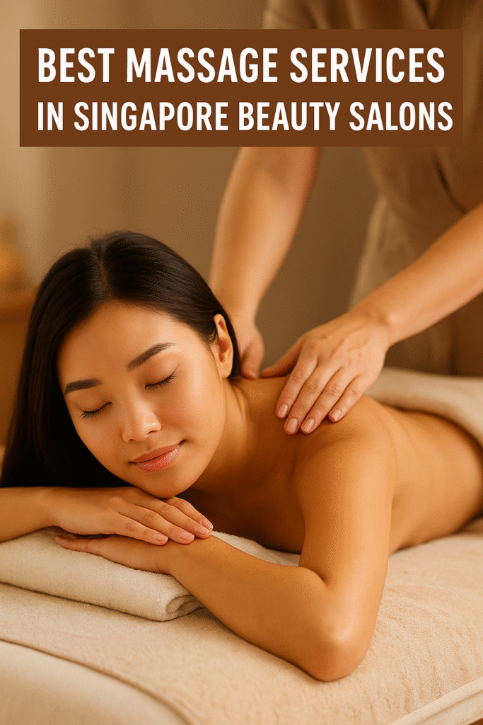 Best Massage Services in Singapore Beauty Salons: From Stress Relief to Full-Body Relaxation